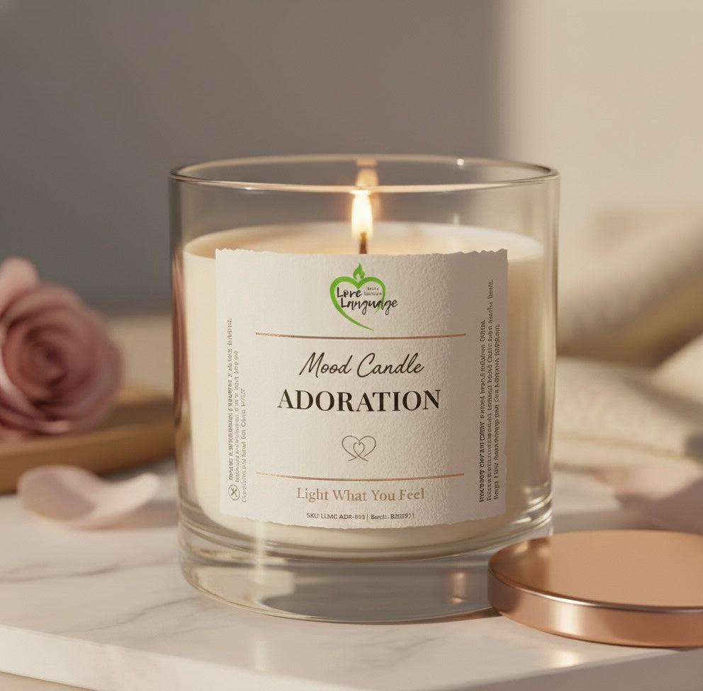 Love Language Mood Candle (Adoration)